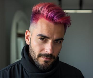 Colorista barbero profesional tintes tendencias