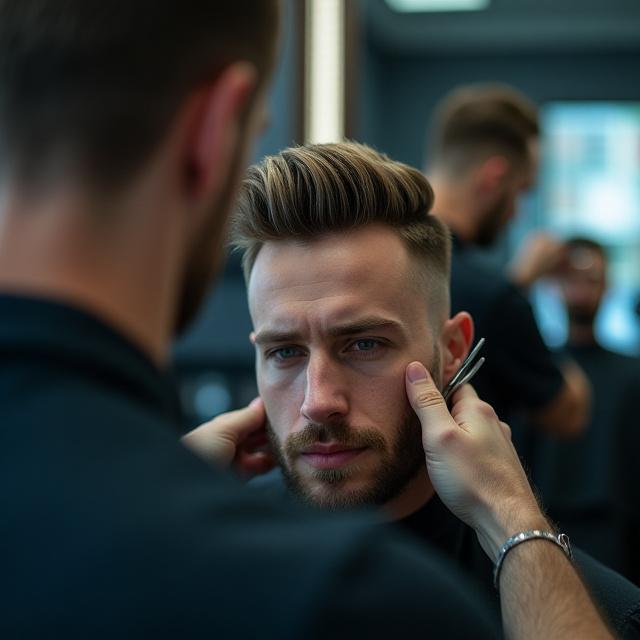 Cortes de cabello personalizados styling moderno barbería Hermosillo